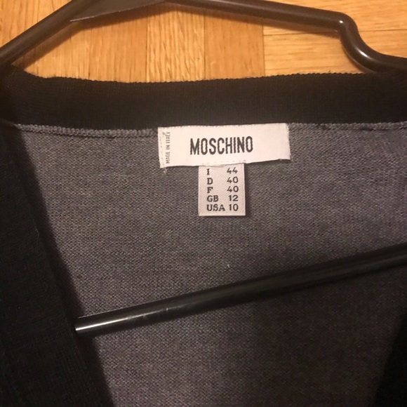 Moschino cardigan size 10 BNWOT - Picture 4 of 5
